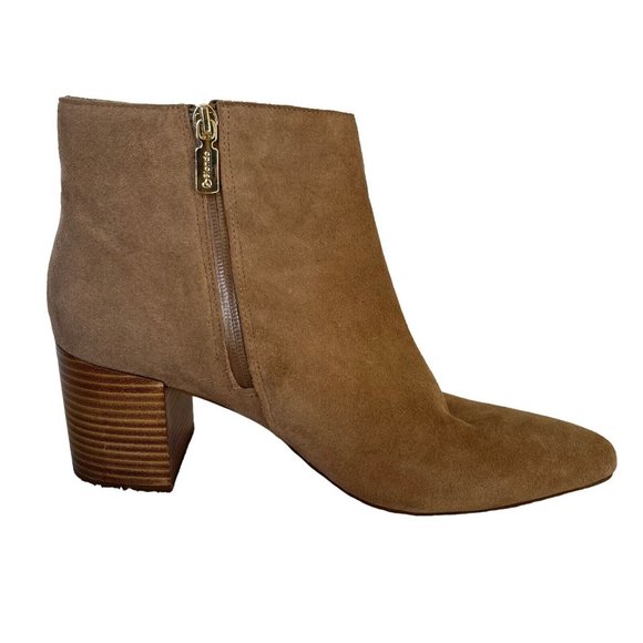 Blondo Tasel Cow Suede Leather Ankle Boots Pointed Toe - Picture 4 of 9